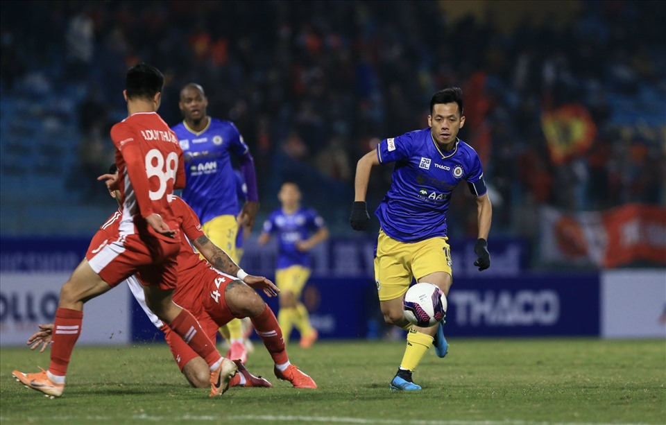 Hà Nội và Viettel là hai đội bóng có tiềm lực ở V.League. Ảnh: Hoài Thu