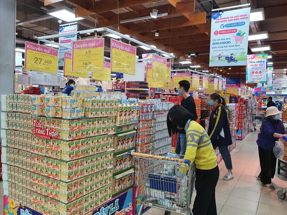 Chương trình khuyến mãi được nhiều siêu thị áp dụng để kích cầu tiêu dùng.
