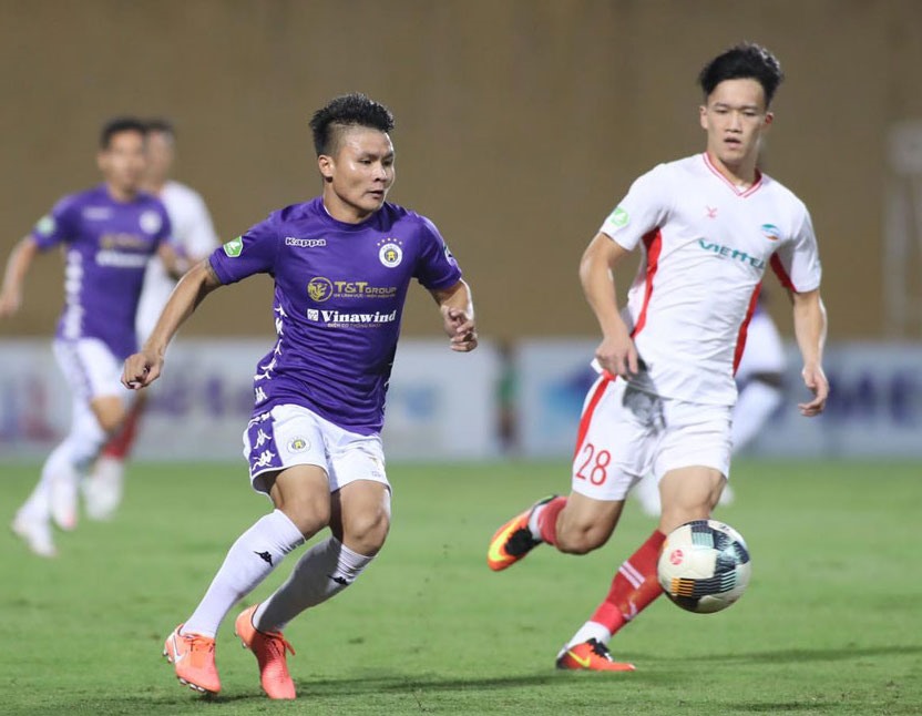 Quang Hải sẽ đối đầu với nhiều đồng đội ở đội tuyển Việt Nam trong trận Siêu Cúp Quốc gia 2020. Ảnh: VPF