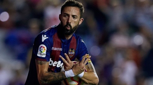 7. José Luis Morales (Levante): 6 bàn thắng