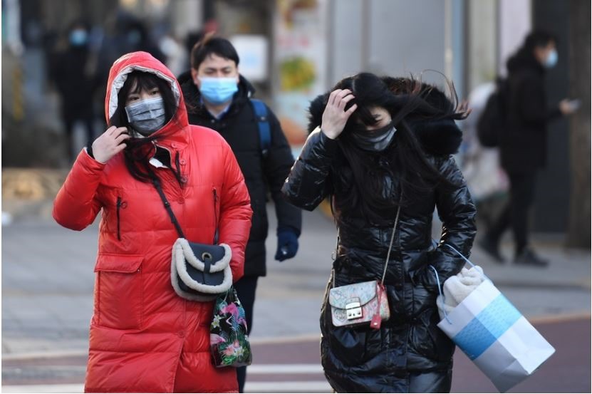 Nhiệt độ xuống thấp kỷ lục ở thủ đô Bắc Kinh thu hút được sự quan tâm, bàn tán của nhiều cư dân mạng. Ảnh: Tân Hoa Xã