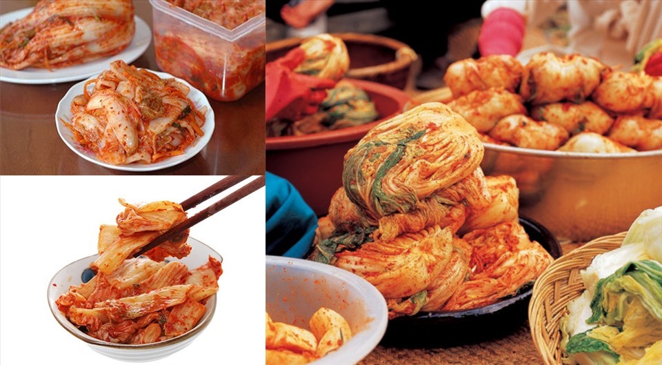 Kim chi Hàn Quốc là món ăn yêu thích nhất toàn cầu. Ảnh: V.A