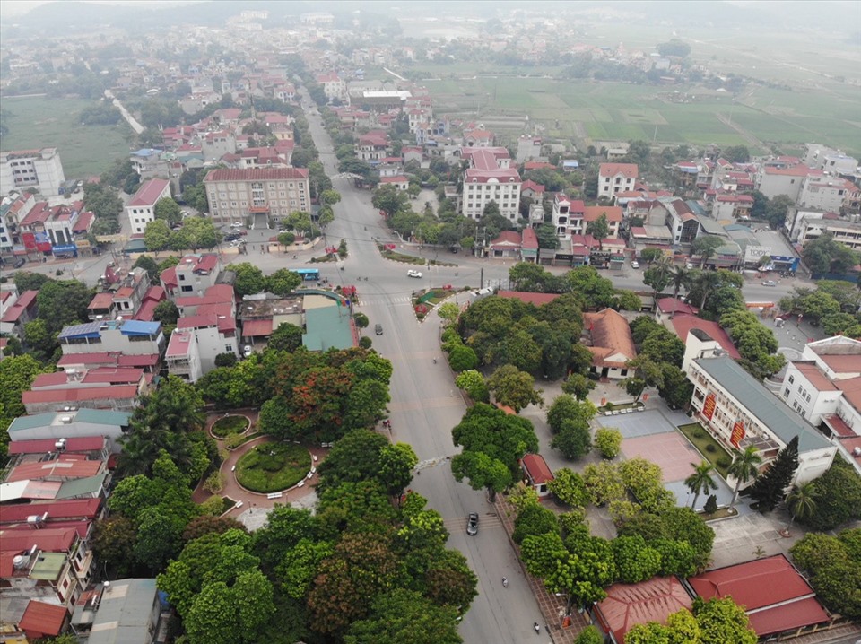 Huyện Sóc Sơn trên đường đổi mới. Ảnh: Hanoigov