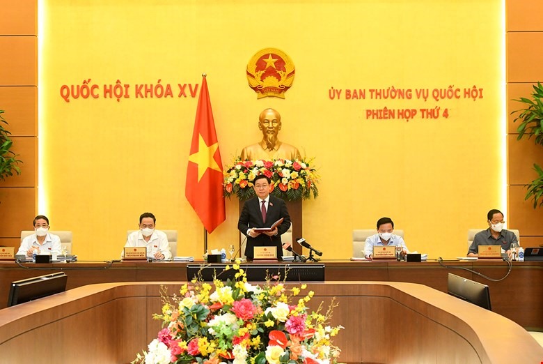 Khai mạc phiên họp thứ 4 của Ủy ban Thường vụ Quốc hội khóa XV.