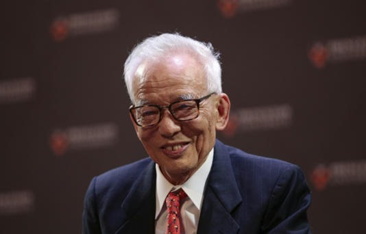 Đồng đoạt giải Nobel Vật lý 2021 Syukuro Manabe. Ảnh: AFP