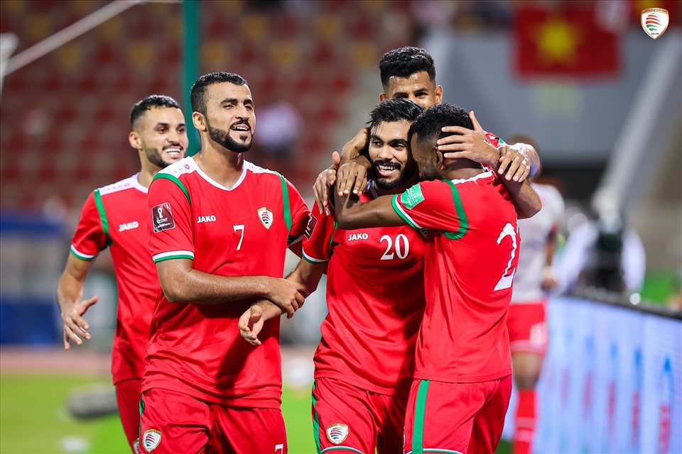 Tuyển Oman tiếp tục nuôi hy vọng giành vé dự vòng chung kết World Cup 2022. Ảnh: OFA