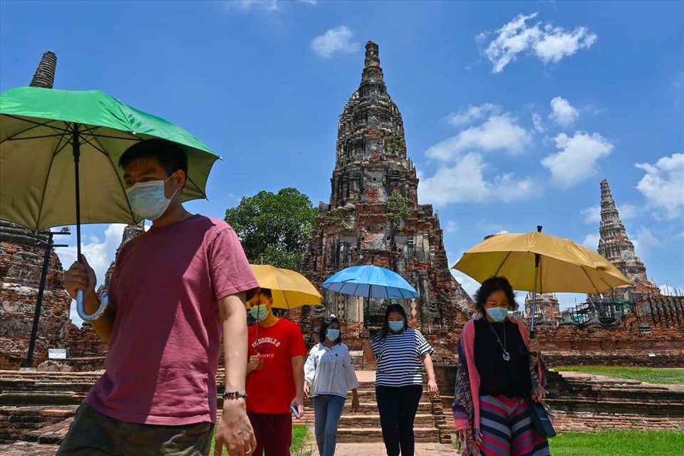 Thái Lan mở cửa cho du khách. Ảnh: AFP