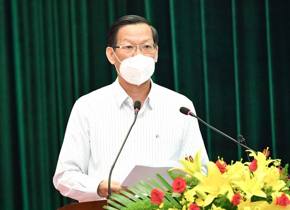 Chủ tịch UBND TPHCM Phan Văn Mãi.  Ảnh: VD