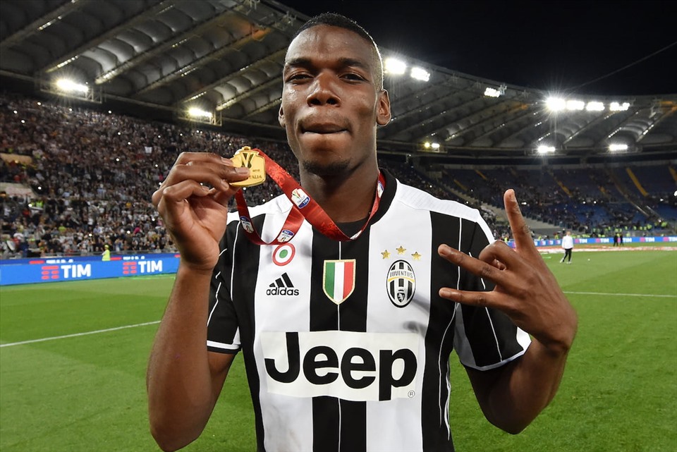 Pogba từng có nhiều niềm vui tại Juventus. Ảnh: AFP.