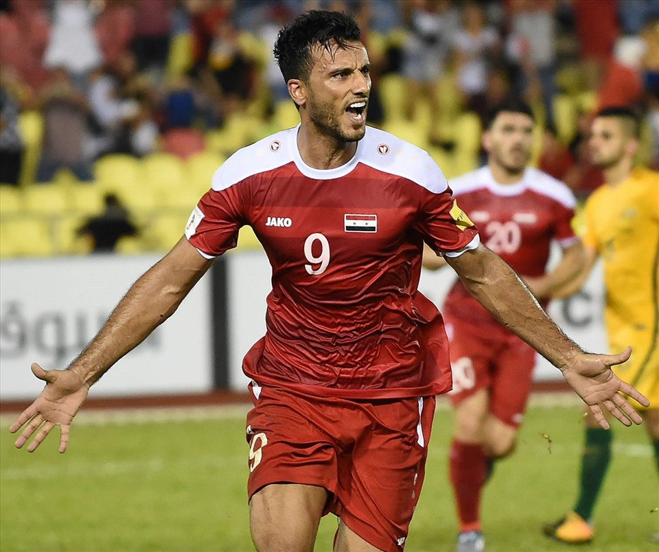 5. Omar Al Somah (Tiền đạo - Syria): 8 bàn thắng
