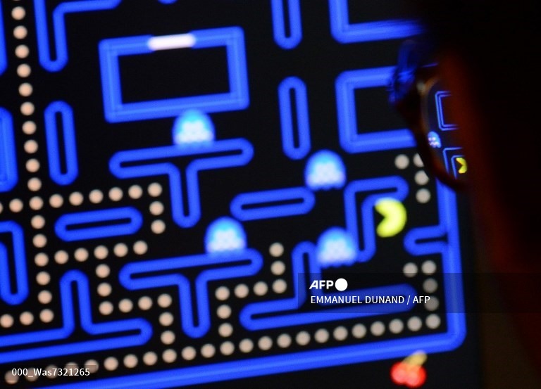 Trò chơi điện tử Pac-Man nổi tiếng. Ảnh: AFP