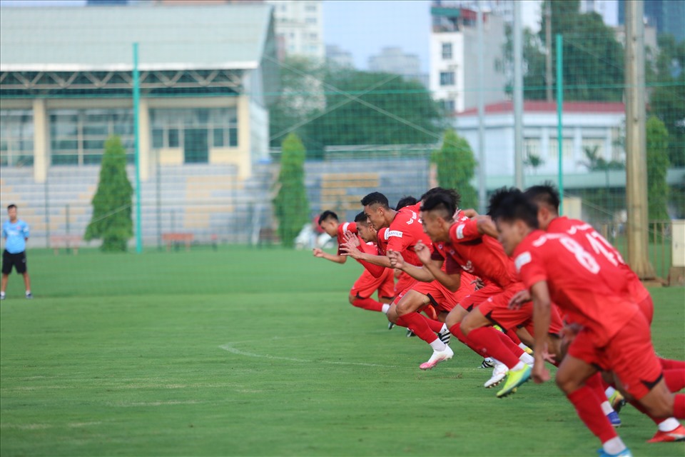 Huấn luyện viên Park Hang-seo cần một cầu thủ của U23 Việt Nam bứt lên hẳn so với tập thể để làm đầu tàu dẫn dắt toàn đội. Ảnh: Hoài Thu