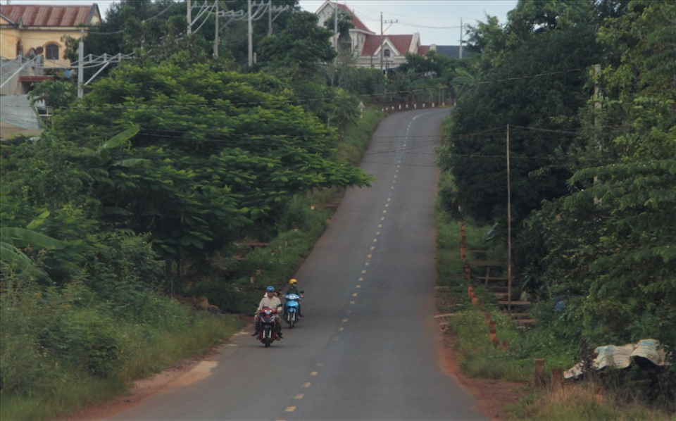 Tuyến đường Sao Bọng - Đăng Hà, huyện Bù Đăng, tỉnh Bình Phước.
