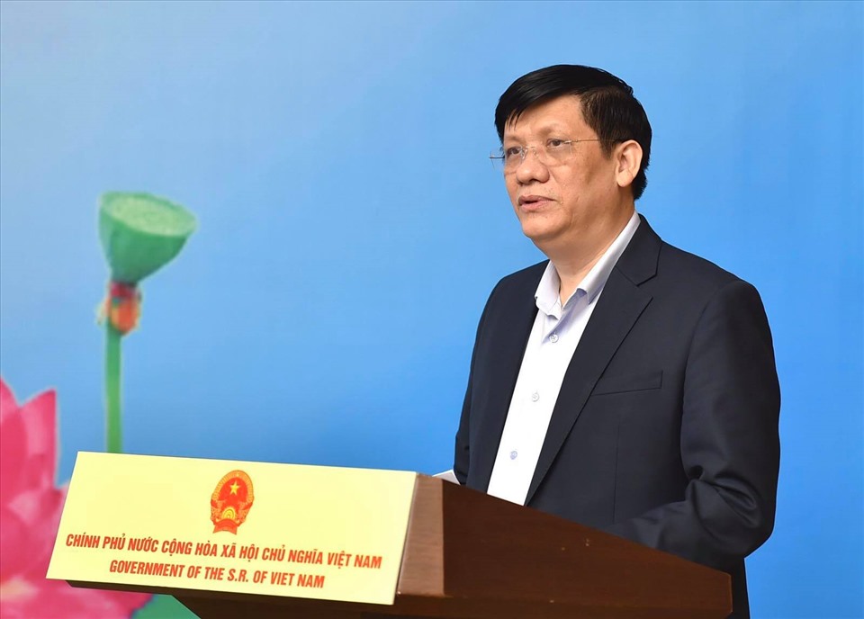 Bộ trưởng Bộ Y tế Nguyễn Thanh Long. Ảnh Nhật Bắc