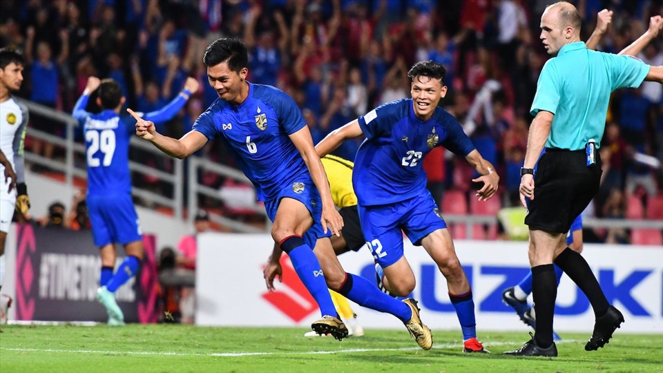 Tuyển Thái Lan đặt mục tiêu vô địch AFF Cup 2020. Ảnh: AFF