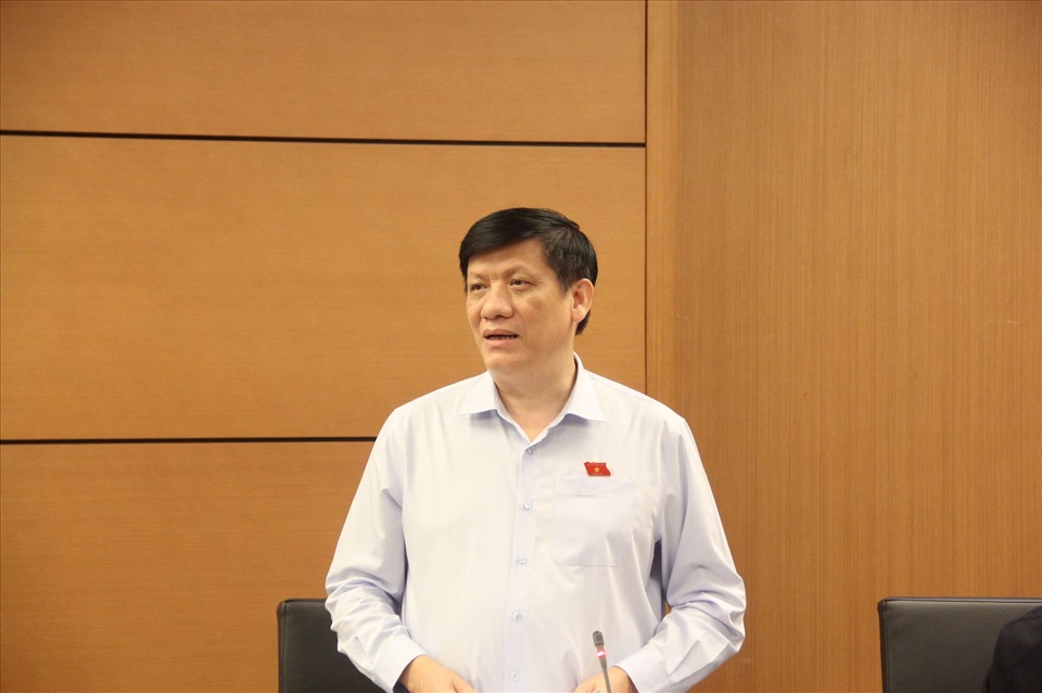 Bộ trưởng Bộ Y tế Nguyễn Thanh Long. Ảnh X.Trường
