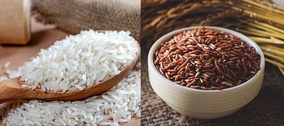 Gạo lứt chứa nhiều dinh dưỡng hơn gạo trắng thông thường. Ảnh: AFP