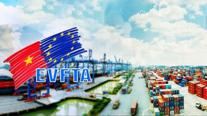 EVFTA mang lại cơ hội lớn cho doanh nghiệp. Ảnh: MOIT