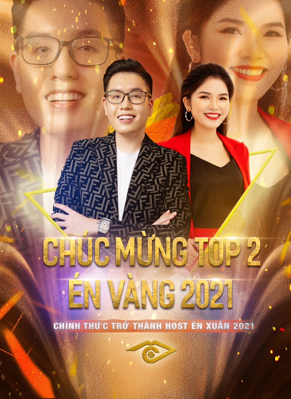 Nam Linh và Kim Liên xuất sắc lọt Top 2 để tranh tài đêm chung kết xếp hạng “Én vàng 2021“. Ảnh: NVCC