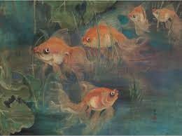 Bức “Cá vàng” của họa sĩ Lê Phổ, nằm trong bộ sưu tập tranh Việt của tiến sĩ Tuấn Phạm. Ảnh: Christie