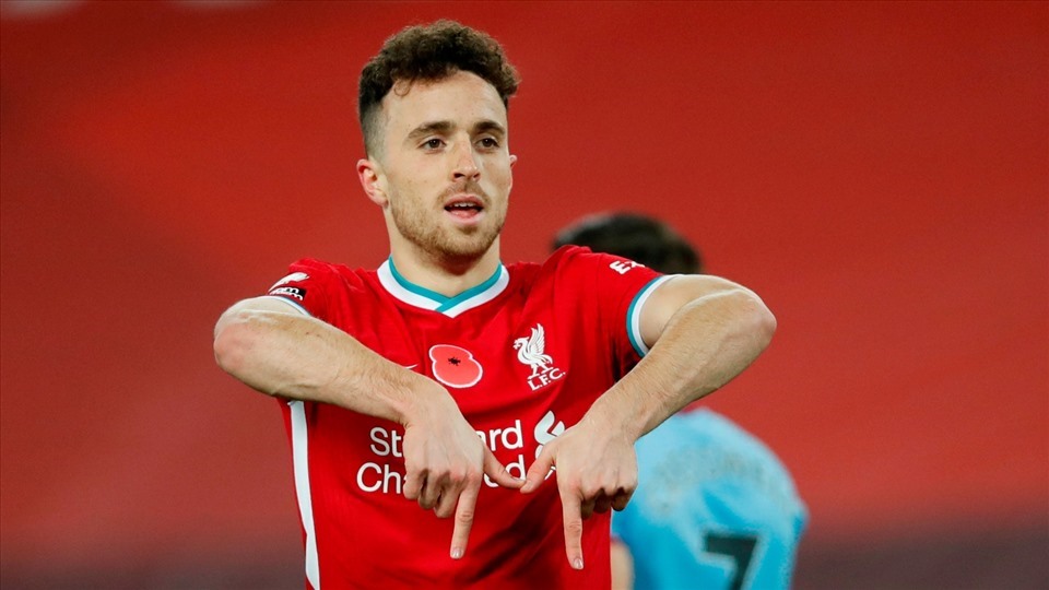 7. Diogo Jota (Tiền vệ cánh - Liverpool): 4 bàn thắng
