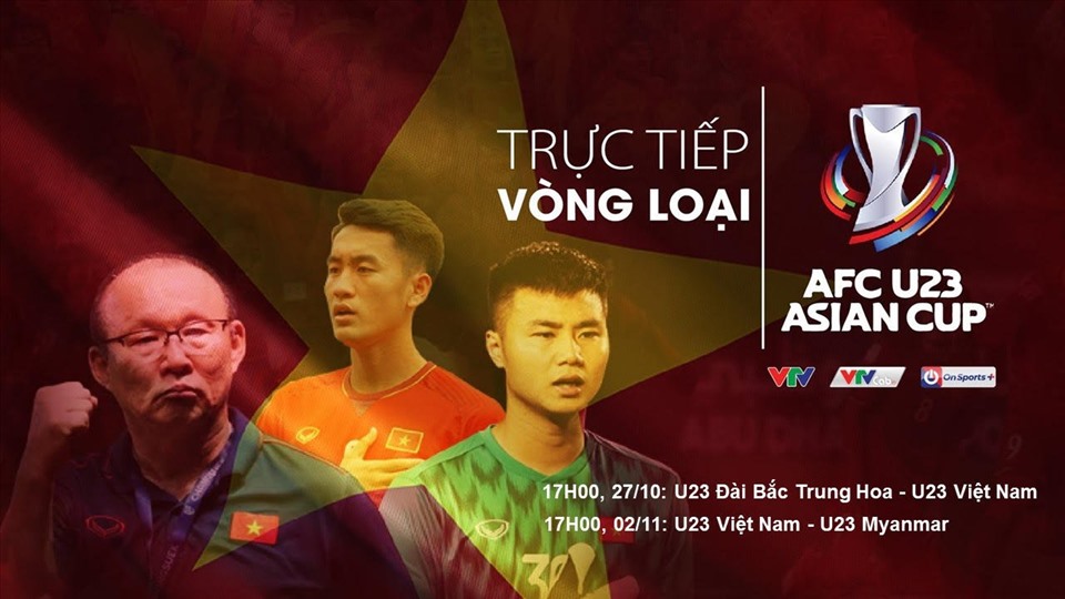 U23 Việt Nam đặt mục tiêu đứng nhất bảng I vòng loại U23 Châu Á 2022. Ảnh: VTVCab
