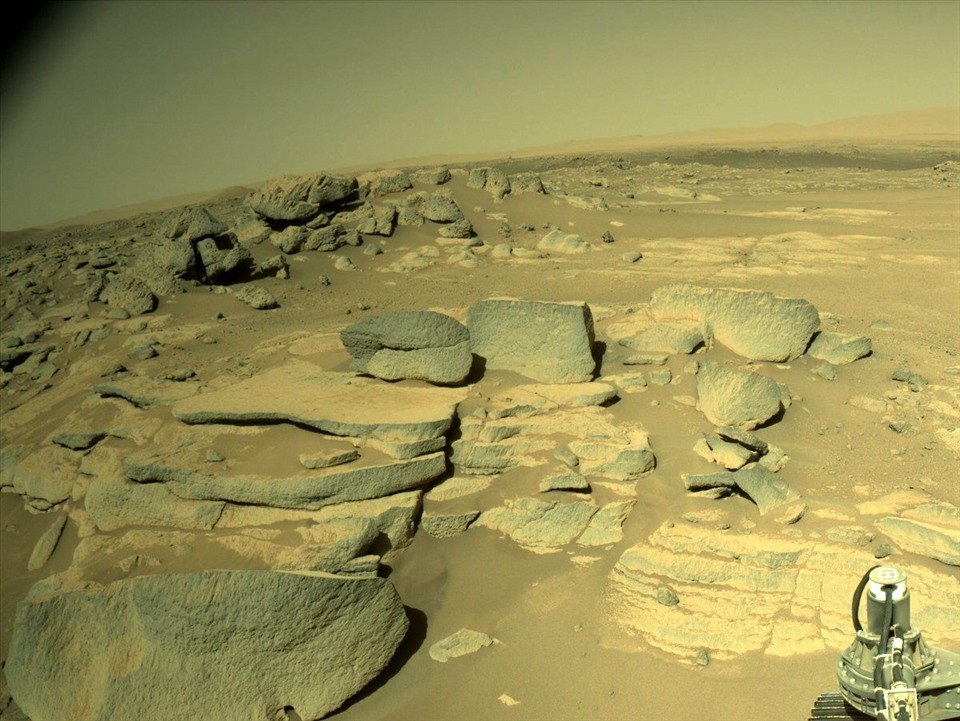 Tàu thám hiểm sao Hỏa Perseverance chụp bức ảnh ngày 22.10. Ảnh: NASA