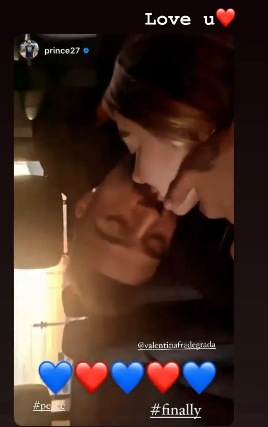 Kevin-Prince Boateng và Valentina Fradegrada chính thức công khai mối quan hệ. Ảnh: Instagram