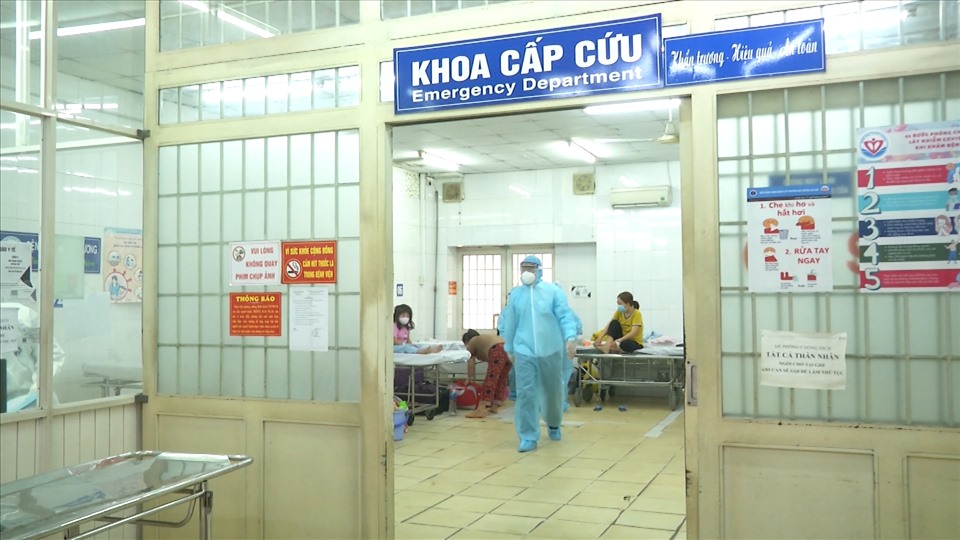 Khoa cấp cứu Bệnh viện Trưng Vương TPHCM. Ảnh: Nguyễn Ly