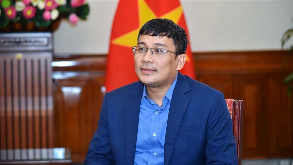 Thứ trưởng Ngoại giao Nguyễn Minh Vũ. Ảnh: BNG