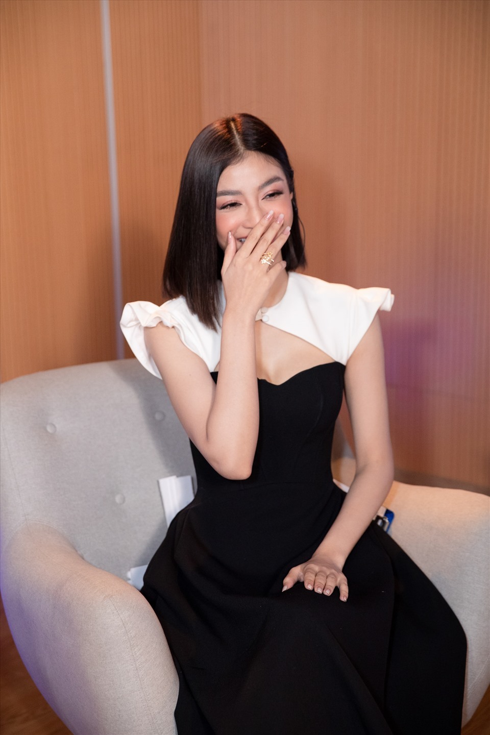 Á hậu Kiều Loan từng bị chê bai sau Miss World Vietnam 2019. Ảnh: NVCC.