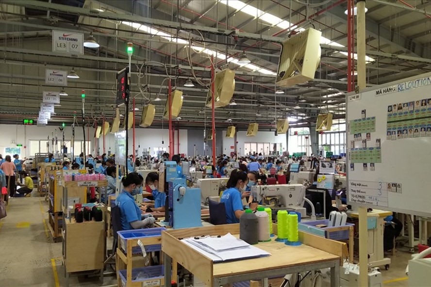Sản xuất tại Công ty TNHH ChangShin Việt Nam - Chi nhánh Tân Phú. Ảnh: Hà Anh Chiến