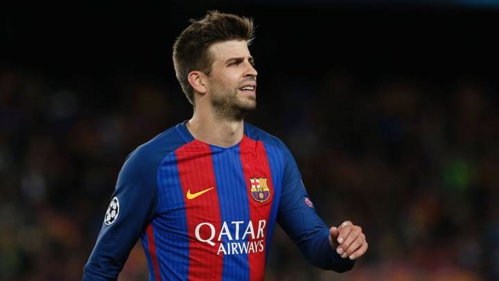 Gerard Pique. Ảnh: AFP.