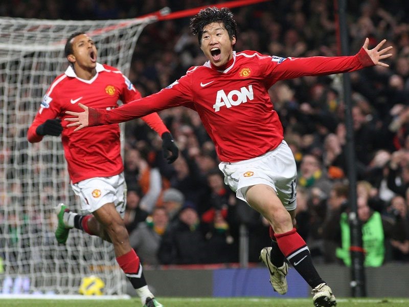 Park Ji-Sung có thời gian thành công cùng Man United. Ảnh: iGol.pl