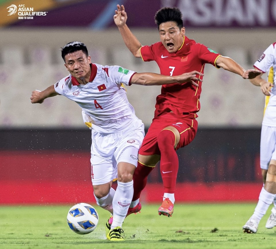 Truyền thông Trung Quốc phấn khích với chiến thắng đầu tiên của đội nhà trước tuyển Việt Nam tại vòng loại thứ 3 World Cup 2022. Ảnh: AFC