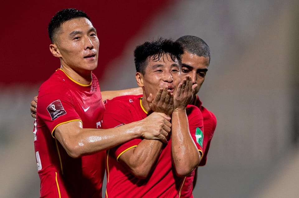 Wu Lei ghi 2 bàn vào lưới tuyển Việt Nam nhờ đã nghiên cứu kỹ đối thủ. Ảnh: VFF.