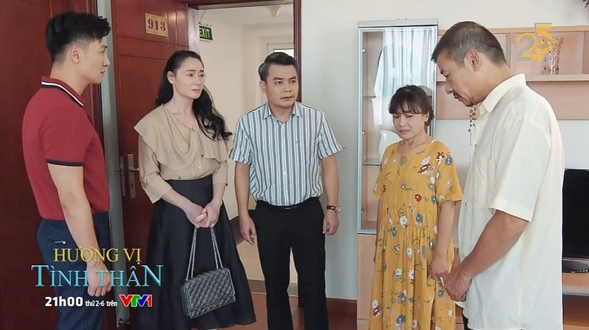Tình tiết gần đây chỉ xoay quanh giải quyết chuyện ông Sinh. Ảnh: NSX.