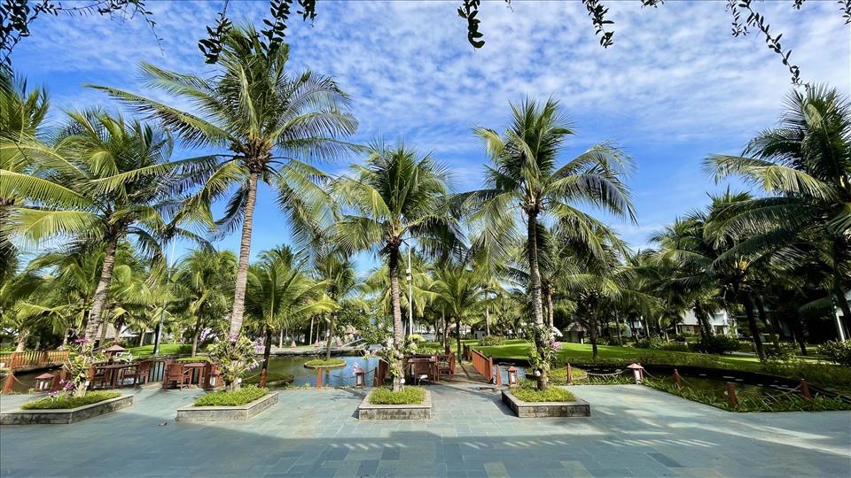 Một trong những resort ở Phan Thiết đủ điều kiện đón khách được phê duyệt. Ảnh: Phạm Duy