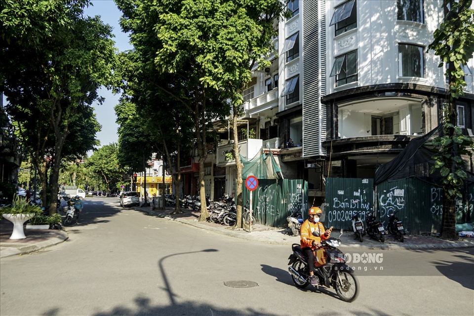 Nút giao giữa phố Xuân Quỳnh và Lưu Quang Vũ theo dự kiến.