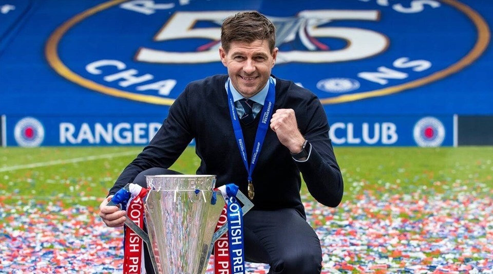 Gerrard có công việc mới ngay sau khi rời Rangers. Ảnh: AFP.