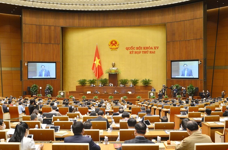 Thủ tướng Phạm Minh Chính báo cáo giải trình và trả lời chất vấn của đại biểu Quốc hội.