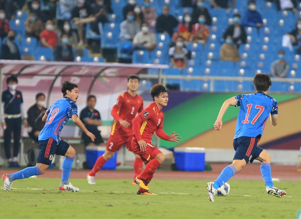 Tuyển Việt Nam nhận thất bại thứ 5 liên tiếp tại vòng loại cuối cùng World Cup 2022 sau trận thua tối thiểu trước tuyển Nhật Bản trên sân Mỹ Đình (11.11)