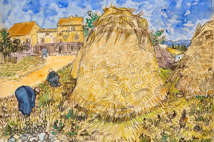 Bức tranh của đại danh họa Van Gogh. Ảnh: Christie's.