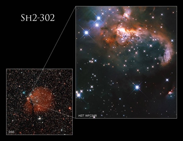 Bức ảnh cho thấy bối cảnh tổng thể của tinh vân Người tuyết được các nhà khoa học phụ trách kính viễn vọng Hubble chia sẻ thêm.