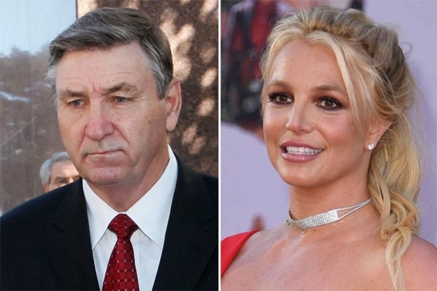 Britney Spears có những tranh chấp với cha ruột. Ảnh: Xinhua