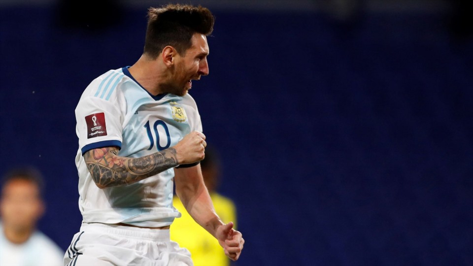Messi vẫn là trụ cột của đội tuyển Argentina. Ảnh: MARCA