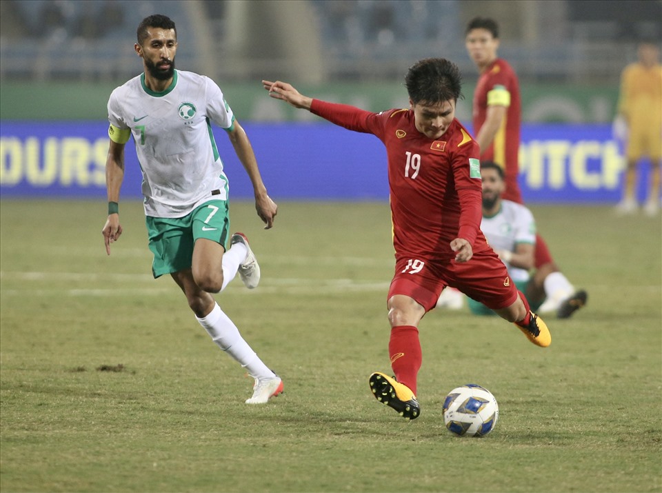 Chuyên gia Phan Anh Tú cho rằng tuyển Việt Nam đã có một trận đấu khá tốt trước tuyển Saudi Arabia. Ảnh: Minh Anh