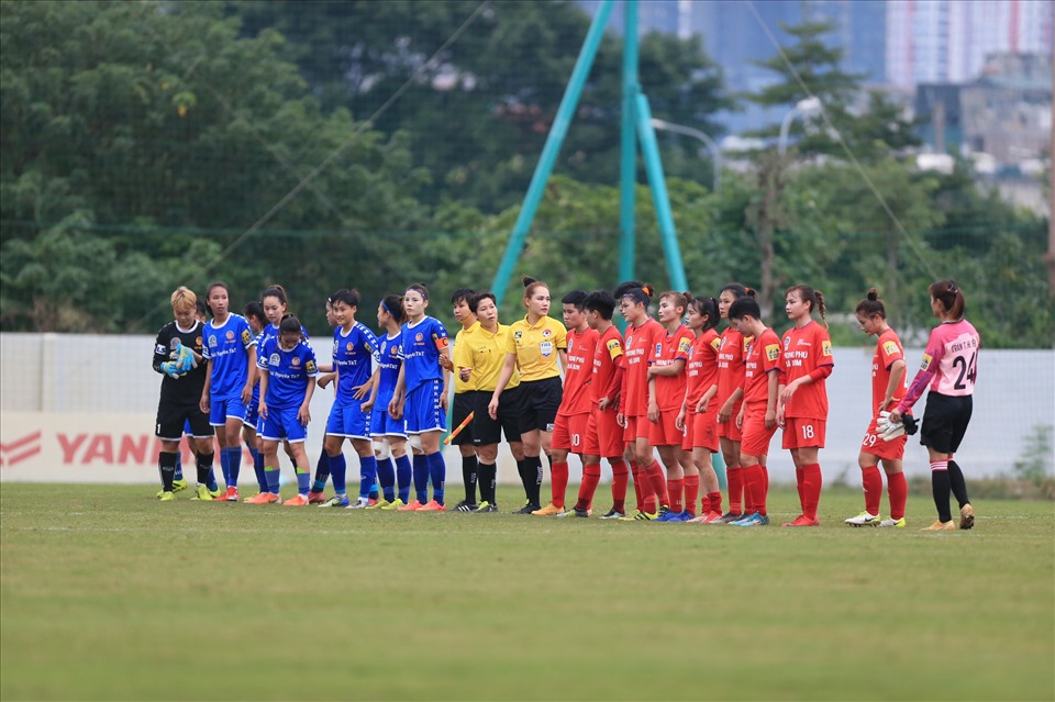 Câu lạc bộ Phong Phú Hà Nam có cuộc đọ sức với Thái Nguyên T&T trong ngày khai mạc giải bóng đá nữ Vô địch quốc gia 2021