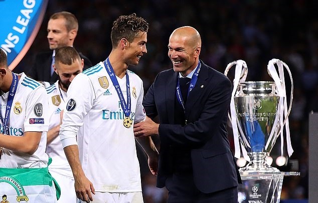 Ở Champions League, ít người thành công hơn Zidane. Ảnh: AFP.
