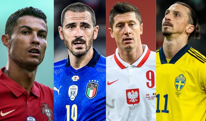 Sẽ có những ngôi sao hàng đầu cùng đội tuyển của mình phải theo dõi World Cup 2022 qua truyền hình. Ảnh: UEFA